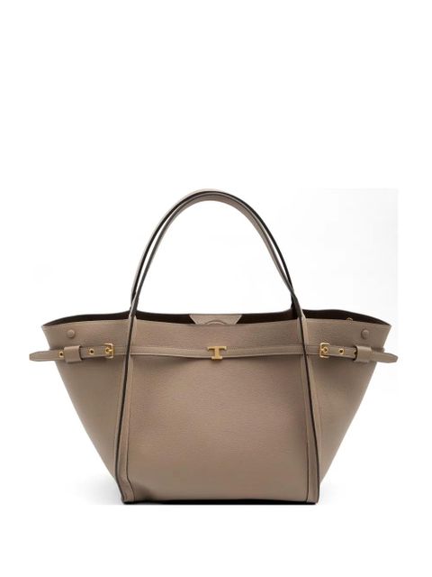 Tod's leather tote bag - Brown - zdjęcie produktu nr 1