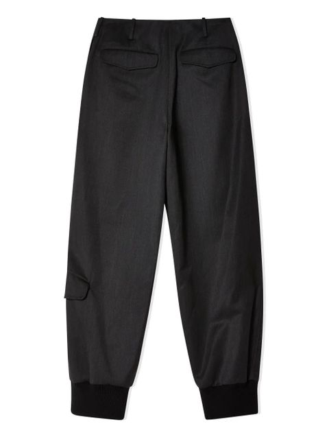 Simone Rocha button placket straight-leg trousers - Black - zdjęcie produktu nr 2