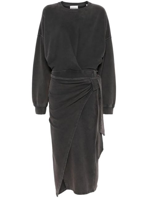 MARANT ÉTOILE Sandrina midi dress - Black - zdjęcie produktu nr 1