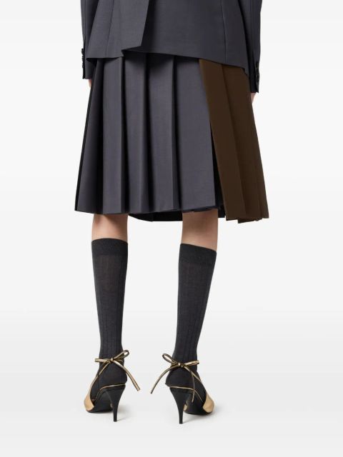 Miu Miu pleated skirt - Grey