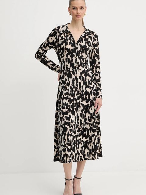 Morgan sukienka kolor czarny midi rozkloszowana RITALA - zdjęcie produktu nr 2