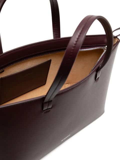 Jil Sander logo tote bag - Neutrals