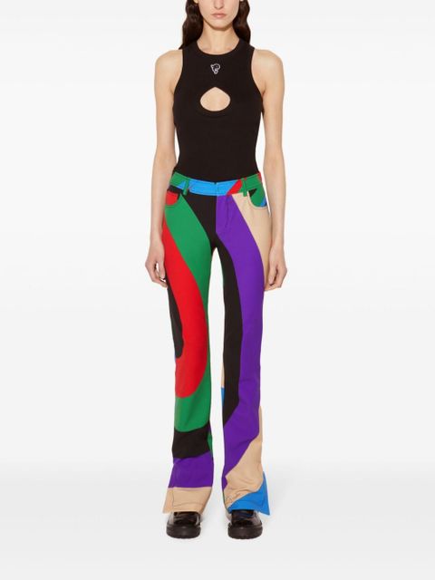 PUCCI Iride-print trousers - Purple - zdjęcie produktu nr 2
