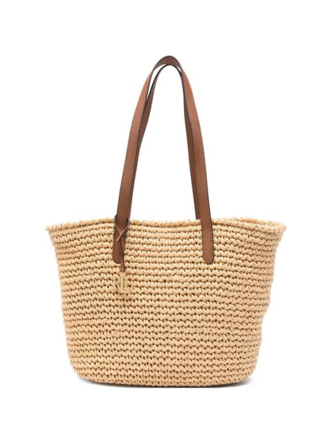 Lauren Ralph Lauren logo-charm tote bag - Neutrals - zdjęcie produktu nr 1