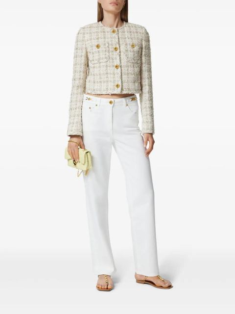 Versace tweed jacket - Neutrals - zdjęcie produktu nr 2
