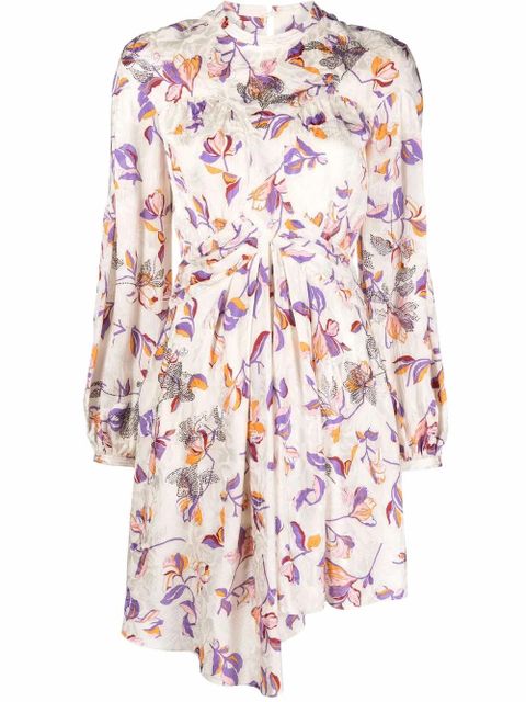 Zadig&Voltaire Rivage floral-print dress - Neutrals - zdjęcie produktu nr 1