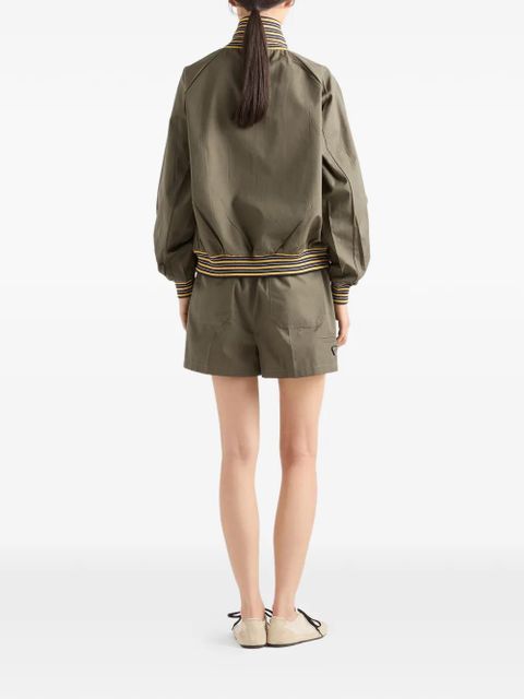 Prada poplin shorts - Green