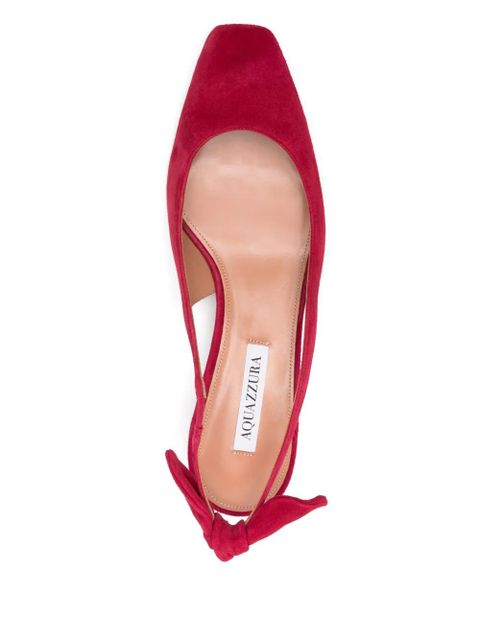 Aquazzura 35mm Very Bow Tie pumps - Pink