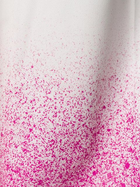 Off-White splatter-effect palazzo pants