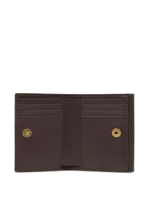 ETRO pegasus-embellished buckle wallet - Brown - zdjęcie produktu nr 2