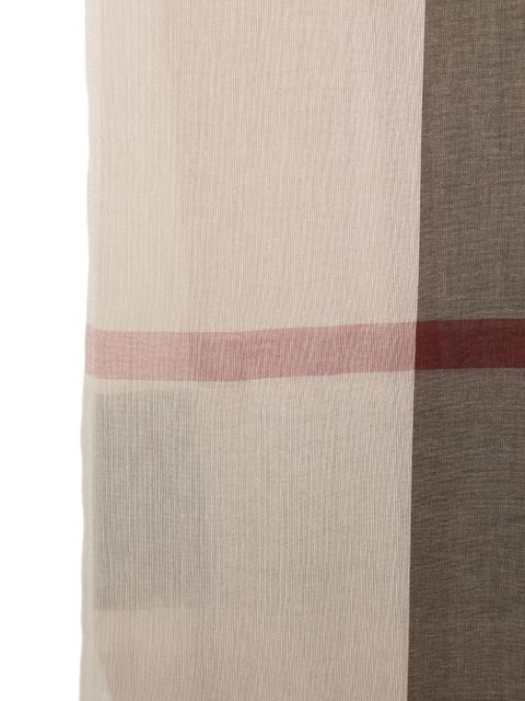 Barbour checked scarf - Neutrals