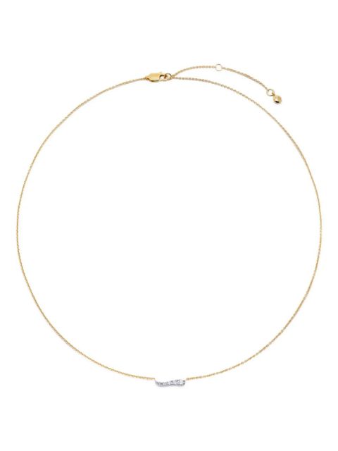 Monica Vinader diamond-embellishment necklaces - Gold - zdjęcie produktu nr 1