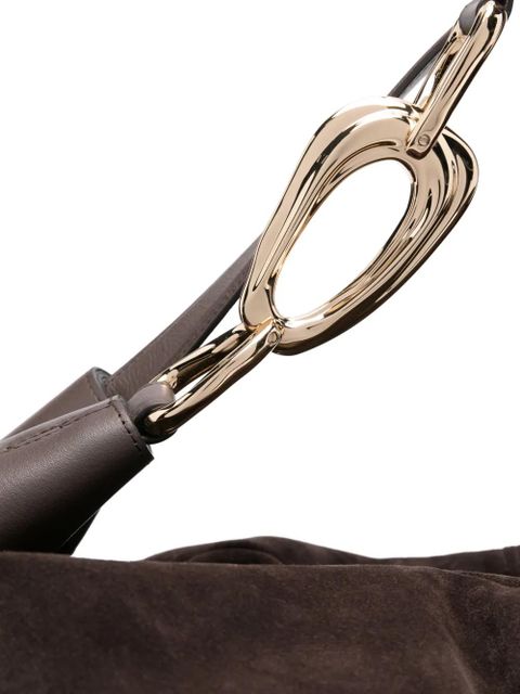 ZIMMERMANN Trampoline suede-leather shoulder bag - Brown - zdjęcie produktu nr 2