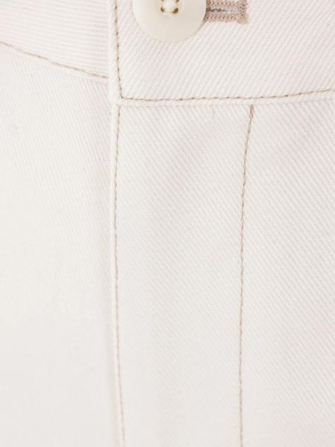 LEMAIRE twisted trousers - White