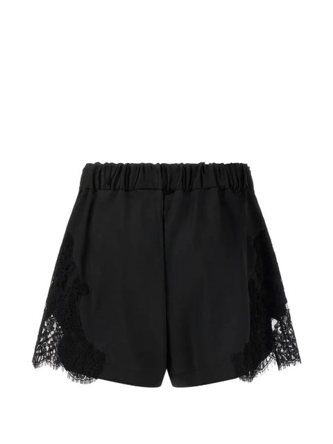 Versace lace-insert shorts - Black - zdjęcie produktu nr 2