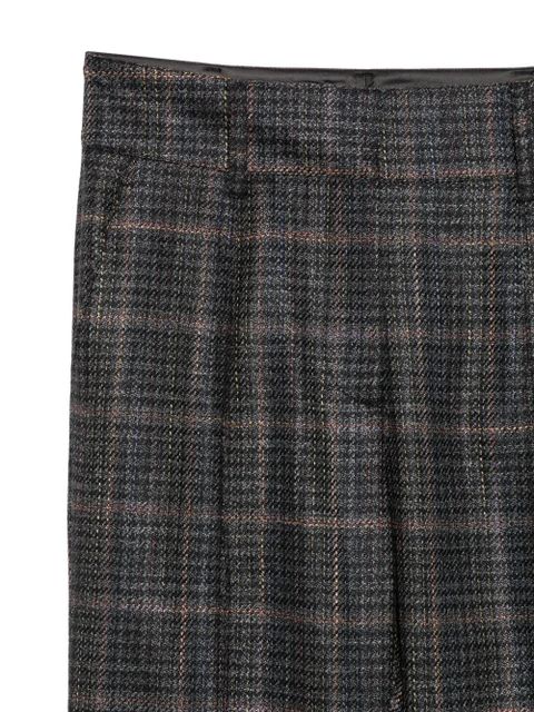 Gabriela Hearst plaid trousers - Grey