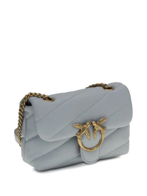PINKO Baby Love quilted shoulder bag - Blue