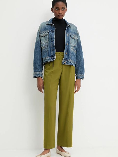 Pepe Jeans kurtka jeansowa kolor niebieski przejściowa oversize PL40243325W0 - zdjęcie produktu nr 2