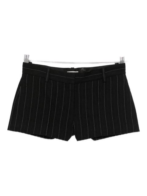 ISABEL MARANT pinstriped shorts - Black