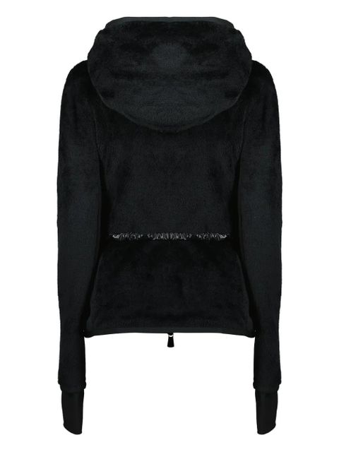 Moncler Grenoble Polartec zipped hooded jacket - Black