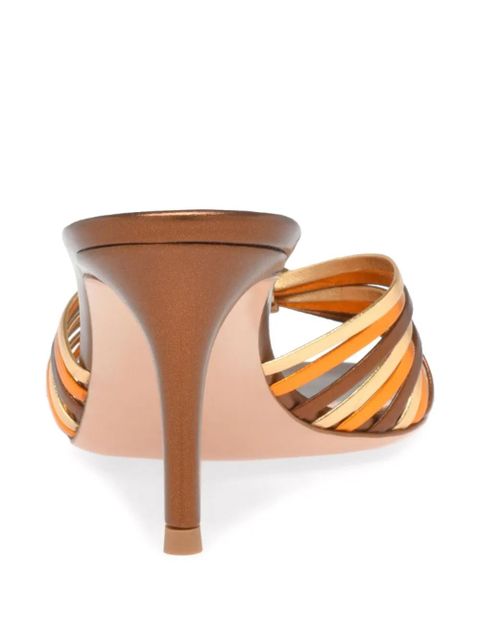 Gianvito Rossi 70mm Vyna sandals - Gold