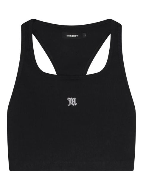 MISBHV cropped tank top - Black - zdjęcie produktu nr 1