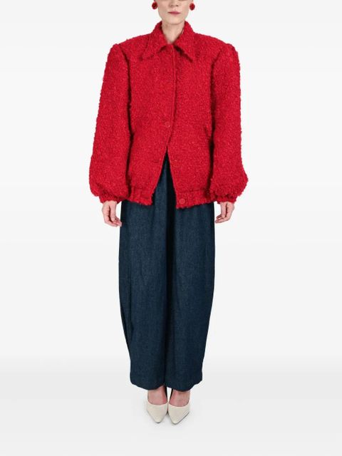 Rowen Rose button-fastening jacket - Red - zdjęcie produktu nr 2