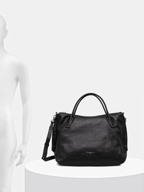 Gianni Chiarini torebka zamszowa CINDY kolor czarny BS.11700.CM