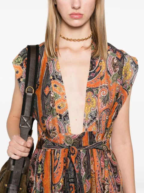 ISABEL MARANT Melissa maxi dress - Orange