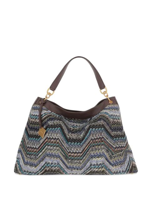 Missoni zigzag shoulder bag - Blue - zdjęcie produktu nr 1