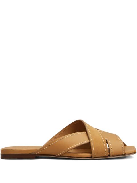 Tod's crisscros-design sandals - Neutrals - zdjęcie produktu nr 1