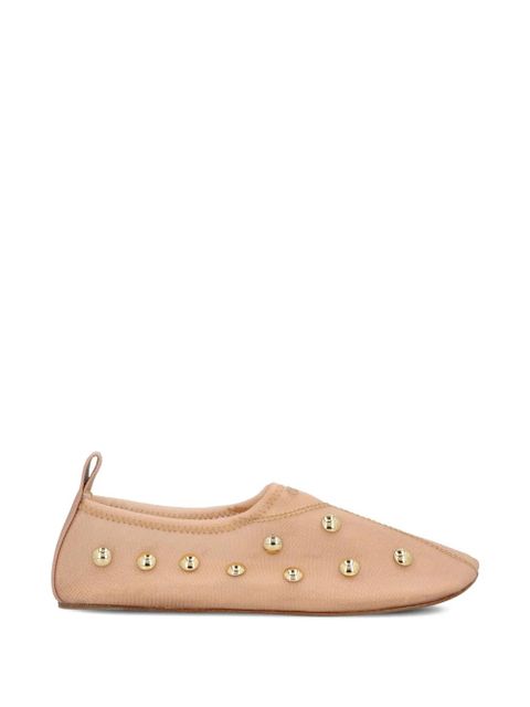 Chloé studded ballet flats - Neutrals - zdjęcie produktu nr 1