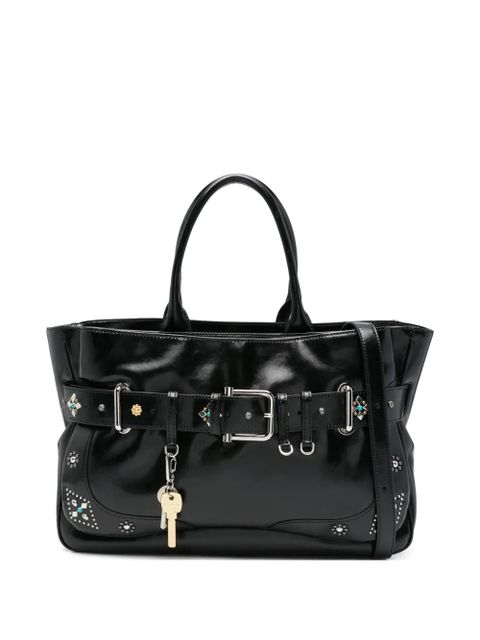 Osoi Brocle embellished buckled tote bag - Black - zdjęcie produktu nr 1