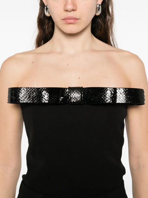 TOM FORD bow top - Black