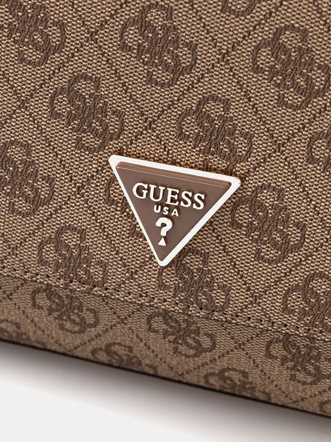 Guess torebka MERIDIAN kolor beżowy HWSG69 74200