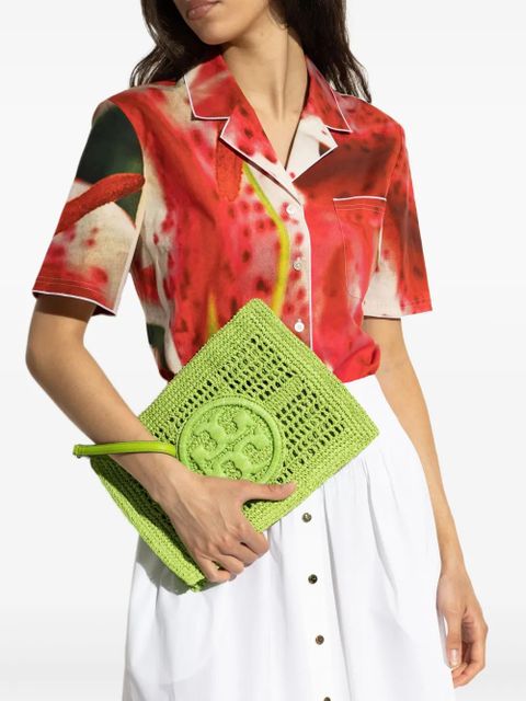 Tory Burch Ella clutch bag - Green