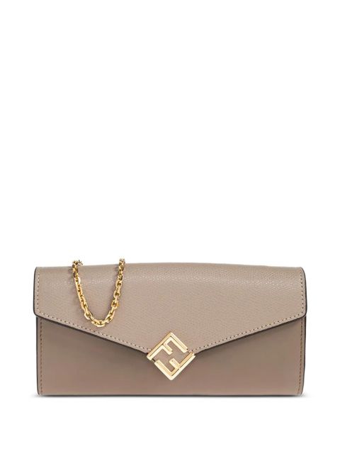 FENDI logo-fastening shoulder bag - Neutrals - zdjęcie produktu nr 1
