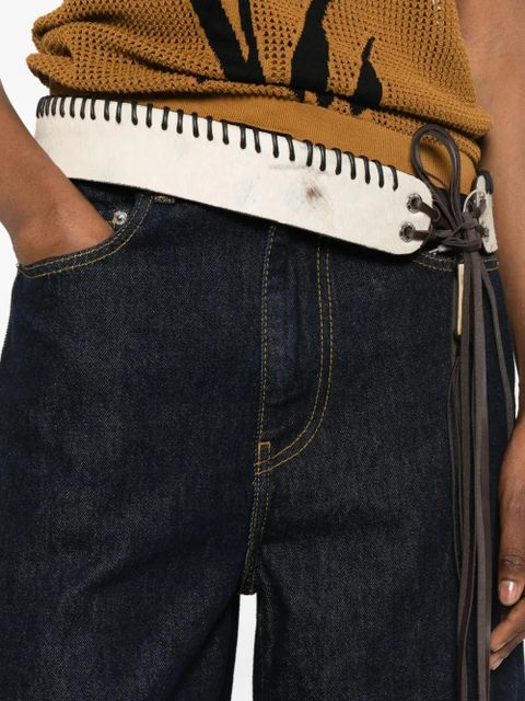 GANNI Izey five-pockets jeans - Blue - zdjęcie produktu nr 2