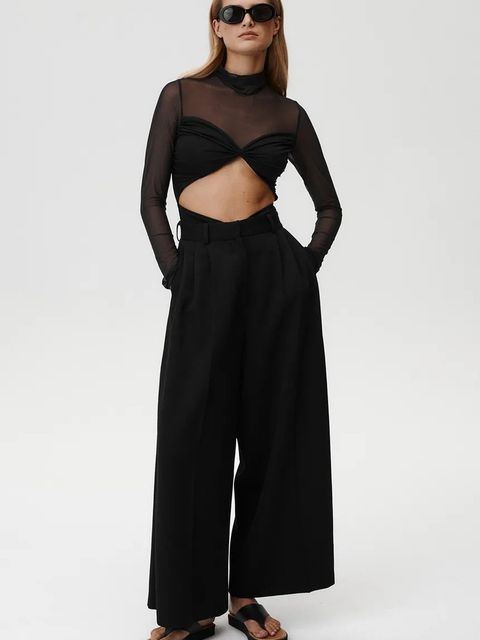 Undress Code body Thong damska kolor czarny gładka 843