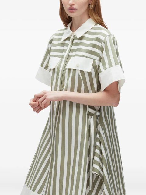 3.1 Phillip Lim striped shirt dress - Green