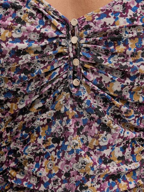 Liu Jo sukienka kolor bordowy midi dopasowana MF5080 J3821