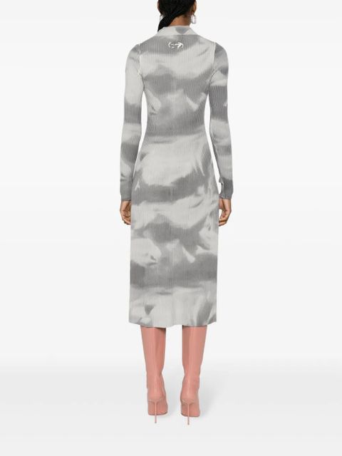 Diesel M-Bridge midi dress - Grey