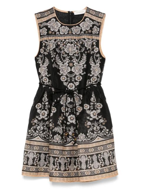 ZIMMERMANN Balance peplum mini dress - Black - zdjęcie produktu nr 1