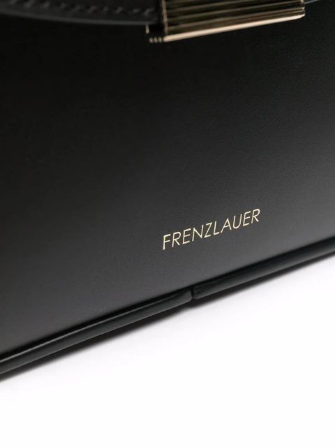 Frenzlauer leather tote bag - Black