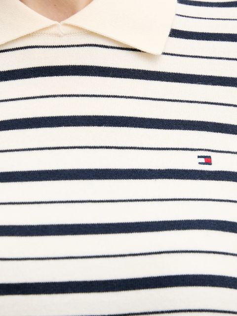 Tommy Hilfiger sweter damski kolor beżowy WW0WW47622