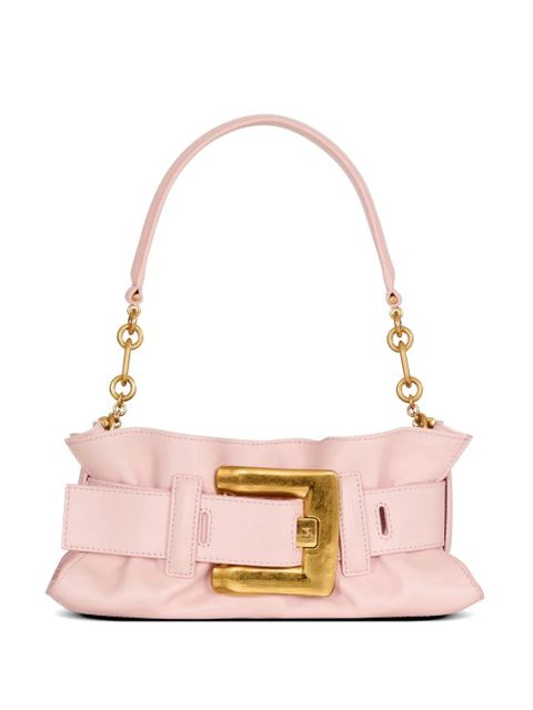 Balmain mini Anthem bag in smooth leather - Pink - zdjęcie produktu nr 1