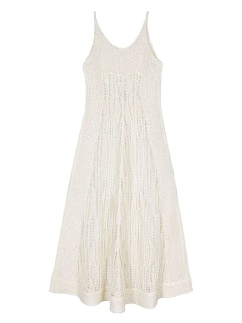 Cult Gaia Vickie crochet cover-up - White - zdjęcie produktu nr 2
