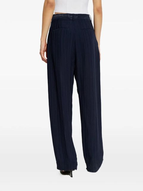 Victoria Beckham pleated trousers - Blue