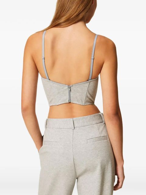 TWINSET sleeveless tank top - Grey