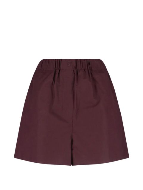 The Frankie Shop Lui elasticated-waist mini shorts - Red - zdjęcie produktu nr 1